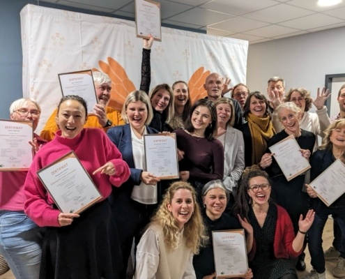 Teilnehmer des Ausbildungsdruchgangs Systemische Coaching Ausbildung März 2023 in Hannover
