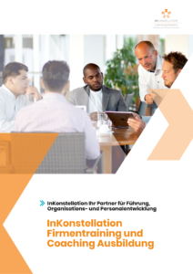Titelbild InKonstellation Broschüre Firmentraining und Coaching