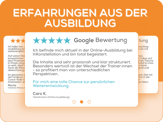 Google Bewertungen unserer Teilnehmer