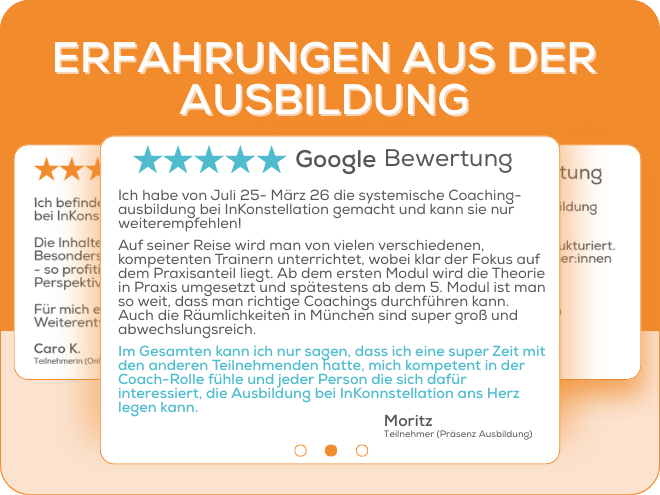 Google Bewertungen unserer Teilnehmer