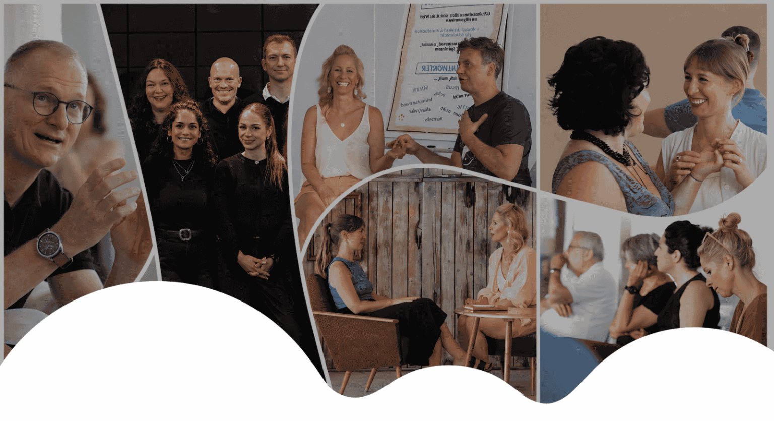 Coaching- und Therapiesitzungen in Gruppen- und Einzelsettings