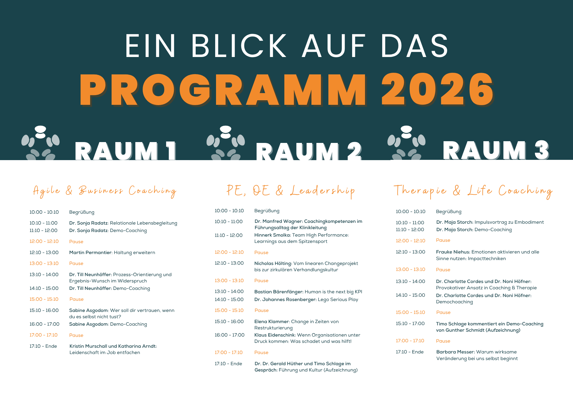 programm 2026(1) Programmübersicht 2026 mit drei Themenräumen